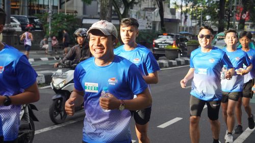 Race photo from KBP City Run 2024 Vibes