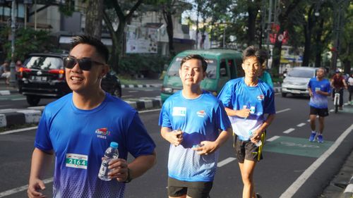 Race photo from KBP City Run 2024 Vibes