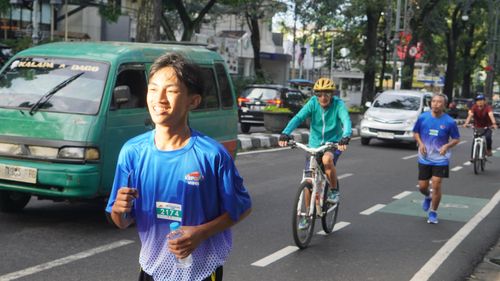 Race photo from KBP City Run 2024 Vibes