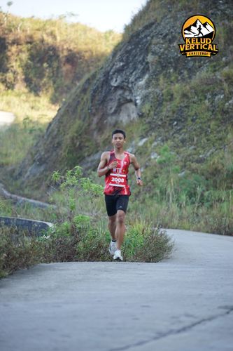 Race photo from Kelud Vertical Challenge 2024
