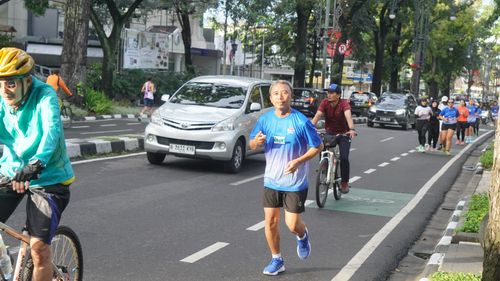 Race photo from KBP City Run 2024 Vibes