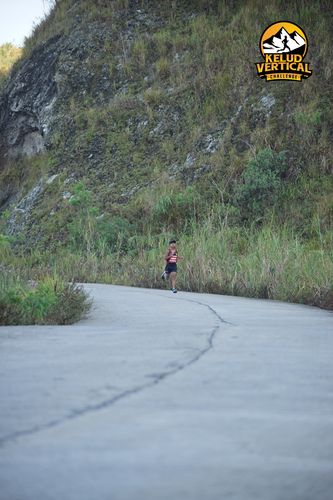 Race photo from Kelud Vertical Challenge 2024
