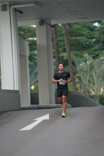 Race photo from Assurance Fun Run 2024