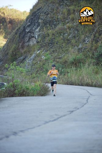 Race photo from Kelud Vertical Challenge 2024