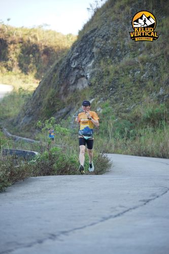 Race photo from Kelud Vertical Challenge 2024