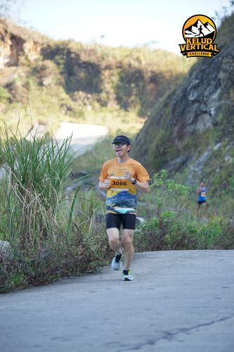 Race photo from Kelud Vertical Challenge 2024