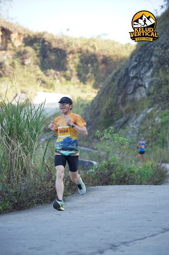 Race photo from Kelud Vertical Challenge 2024