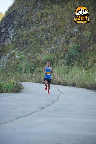 Race photo from Kelud Vertical Challenge 2024