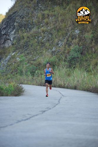 Race photo from Kelud Vertical Challenge 2024