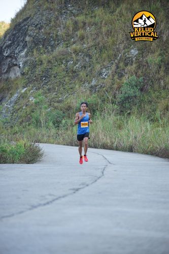 Race photo from Kelud Vertical Challenge 2024