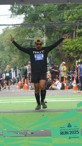 Race photo from Mangkunegaran Run 2025