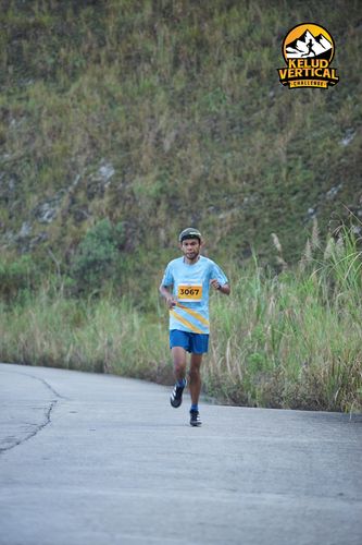 Race photo from Kelud Vertical Challenge 2024