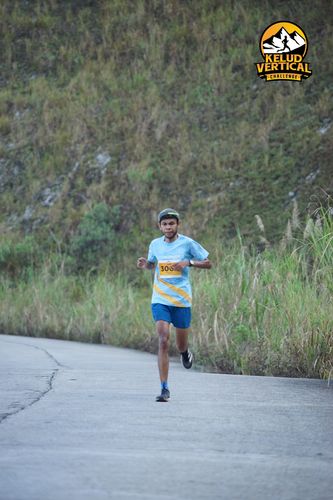 Race photo from Kelud Vertical Challenge 2024