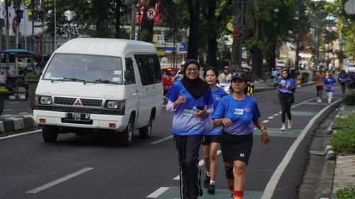 Race photo from KBP City Run 2024 Vibes