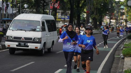 Race photo from KBP City Run 2024 Vibes