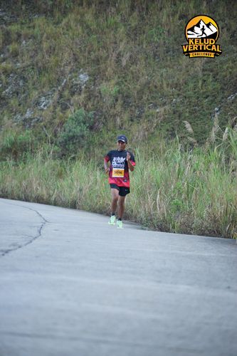 Race photo from Kelud Vertical Challenge 2024