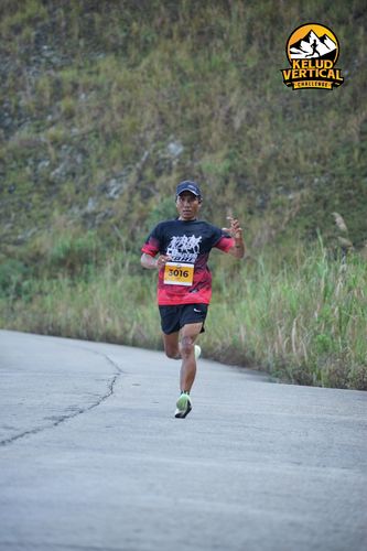 Race photo from Kelud Vertical Challenge 2024
