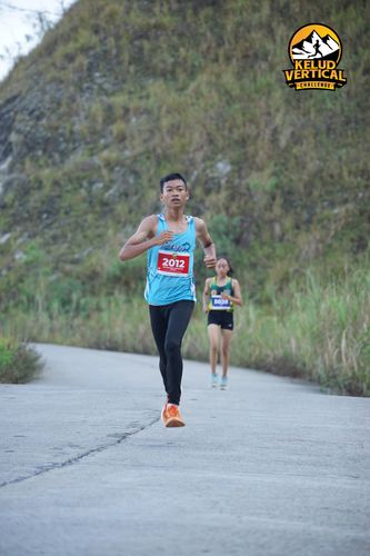 Race photo from Kelud Vertical Challenge 2024
