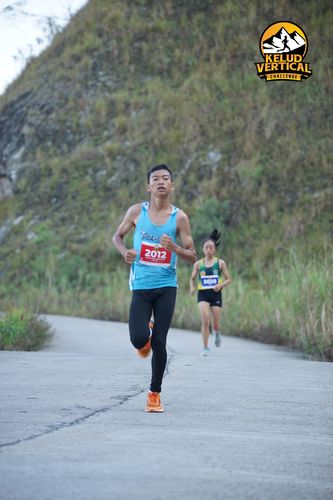 Race photo from Kelud Vertical Challenge 2024