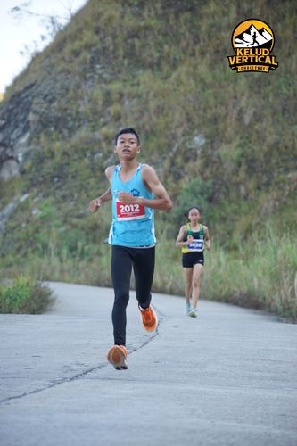 Race photo from Kelud Vertical Challenge 2024