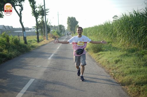 Race photo from Kediri Half Marathon 2024