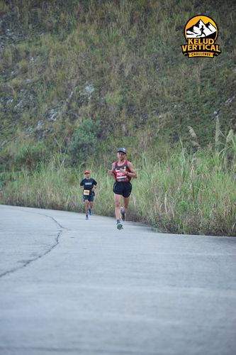 Race photo from Kelud Vertical Challenge 2024