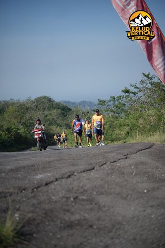 Race photo from Kelud Vertical Challenge 2024