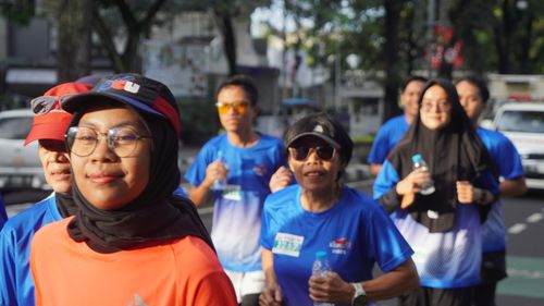 Race photo from KBP City Run 2024 Vibes