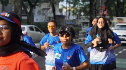 Race photo from KBP City Run 2024 Vibes