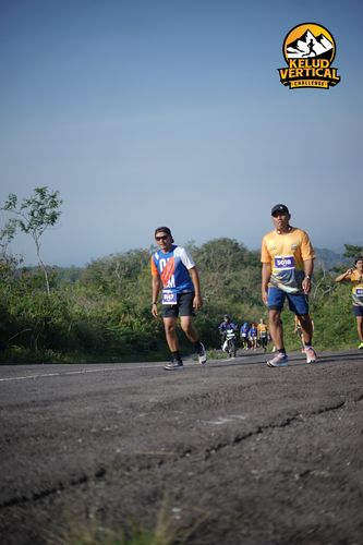 Race photo from Kelud Vertical Challenge 2024