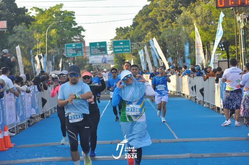 Race photo from Jabar Run 10K 2024