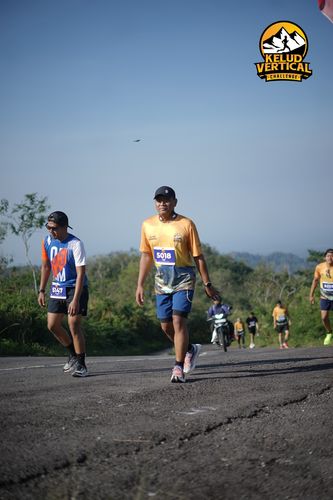 Race photo from Kelud Vertical Challenge 2024