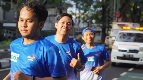 Race photo from KBP City Run 2024 Vibes