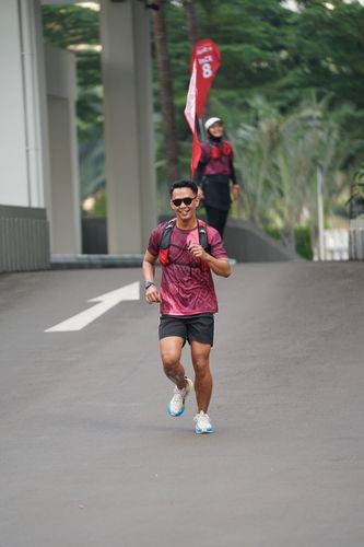 Race photo from Assurance Fun Run 2024