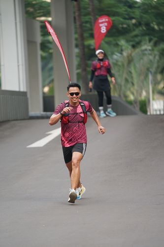 Race photo from Assurance Fun Run 2024
