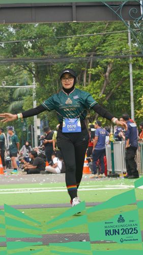 Race photo from Mangkunegaran Run 2025