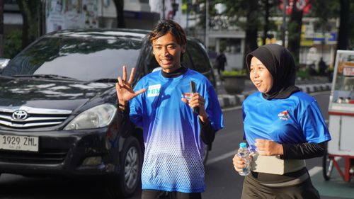 Race photo from KBP City Run 2024 Vibes