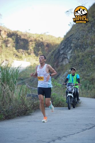 Race photo from Kelud Vertical Challenge 2024