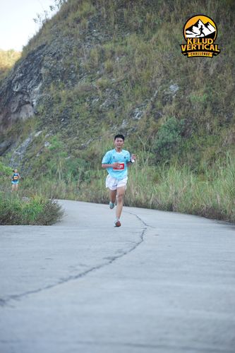 Race photo from Kelud Vertical Challenge 2024