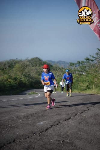 Race photo from Kelud Vertical Challenge 2024
