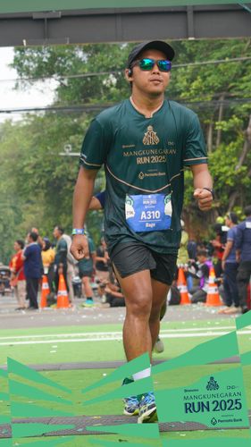 Race photo from Mangkunegaran Run 2025