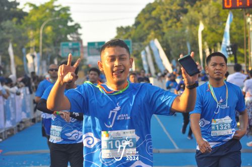 Race photo from Jabar Run 10K 2024