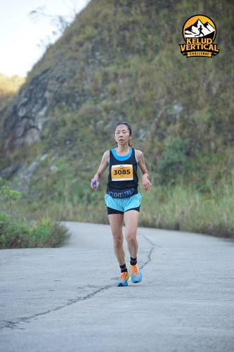 Race photo from Kelud Vertical Challenge 2024