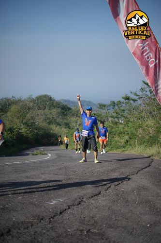 Race photo from Kelud Vertical Challenge 2024