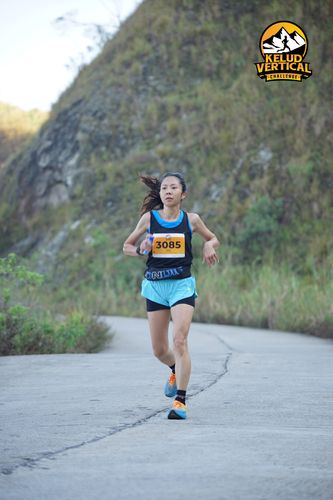 Race photo from Kelud Vertical Challenge 2024