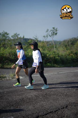 Race photo from Kelud Vertical Challenge 2024