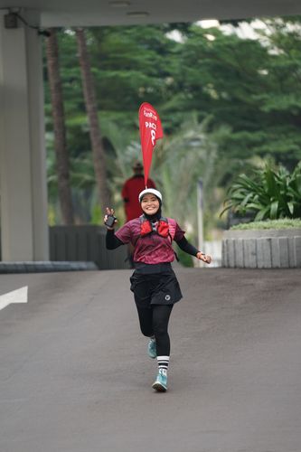 Race photo from Assurance Fun Run 2024