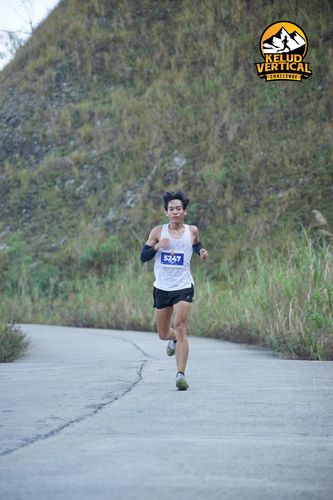 Race photo from Kelud Vertical Challenge 2024