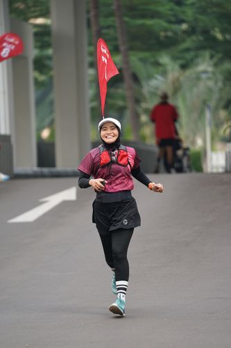 Race photo from Assurance Fun Run 2024