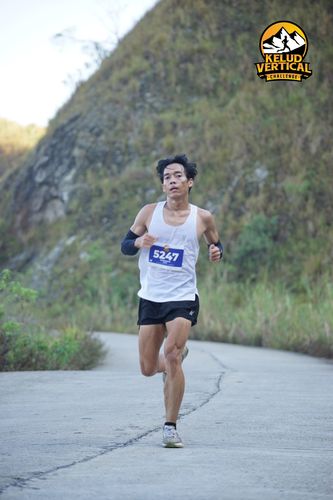 Race photo from Kelud Vertical Challenge 2024